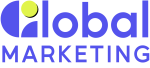 global marketing logo blue and green 18
